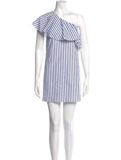 Pre-owned Alice And Olivia Striped Mini Dress W/ Tags In Multi