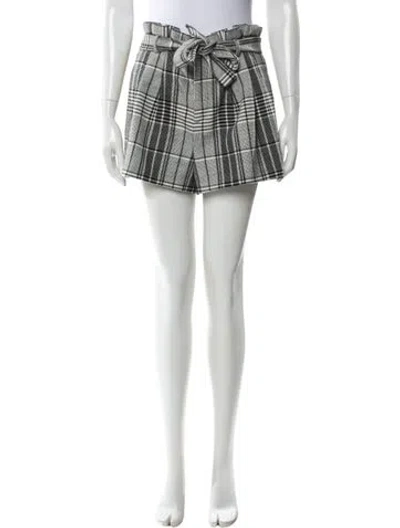 Pre-owned Alice And Olivia Striped Mini Shorts In Multi