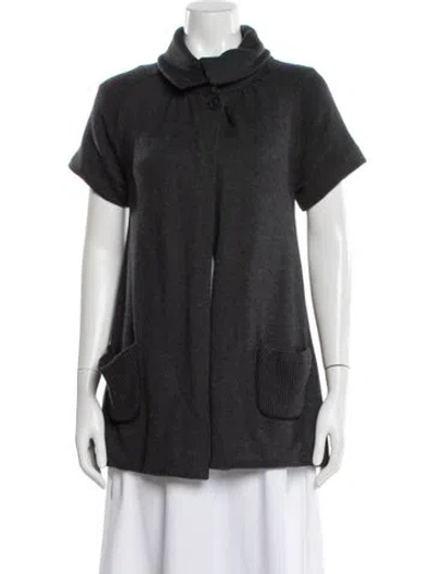 Pre-owned Alice And Olivia Sweater In Gray