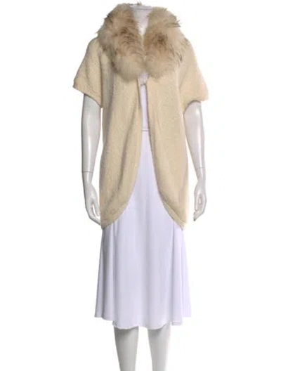 Pre-owned Alice And Olivia Sweater In Neutral