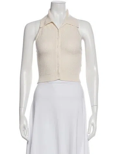 Pre-owned Alice And Olivia Sweater In Neutral