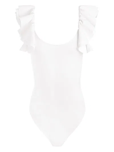 ALICE AND OLIVIA TAWNY BODYSUIT