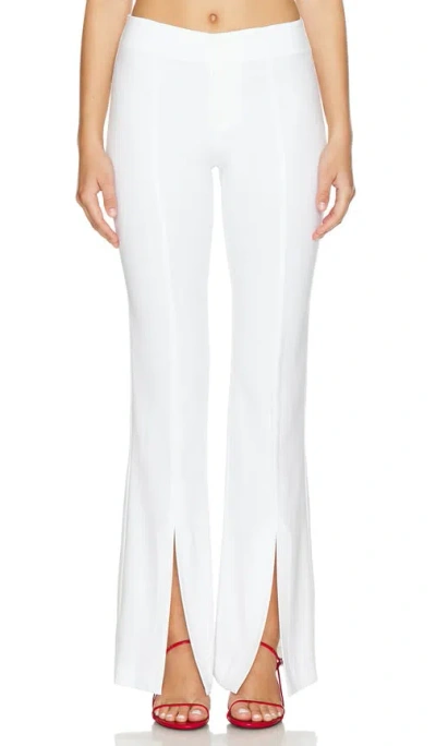 Alice And Olivia Tisa Bootcut Pant In 米白