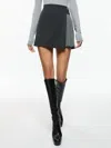 Alice And Olivia Toni Asymmetric Pleated Skirt