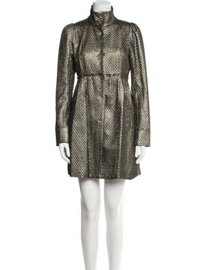 Pre-owned Alice And Olivia Trench Coat