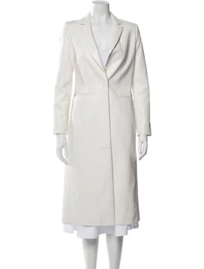 Pre-owned Alice And Olivia Trench Coat In Neutral