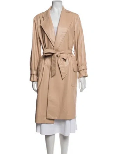 Pre-owned Alice + Olivia Trench Coat In Neutrals