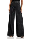 ALICE AND OLIVIA ALICE AND OLIVIA TRISH BAGGY JEANS IN MAYA CHARCOAL BLACK