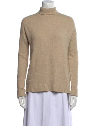 Pre-owned Alice And Olivia Turtleneck Sweater In Neutral
