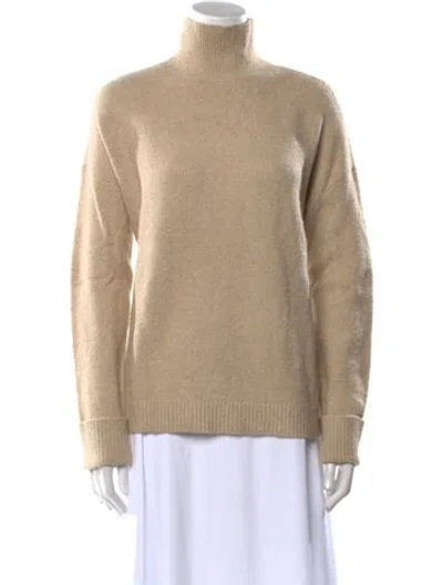 Pre-owned Alice And Olivia Turtleneck Sweater In Neutral