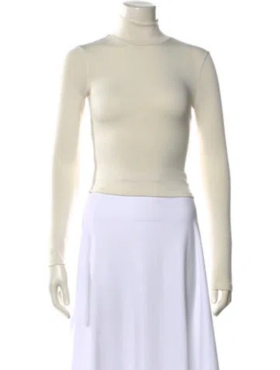 Pre-owned Alice And Olivia Turtleneck Sweater In Neutral