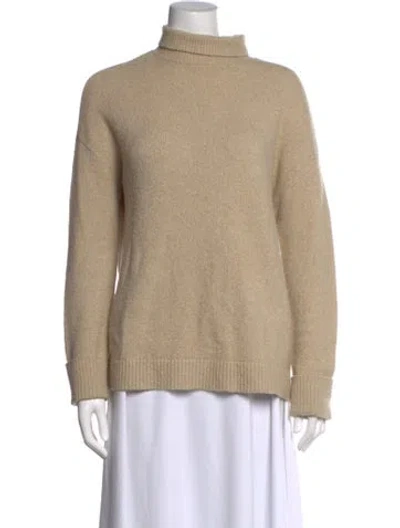 Pre-owned Alice And Olivia Turtleneck Sweater In Neutral