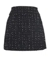 Alice And Olivia Donald Mini Skirt In Black