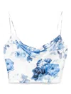 Alice And Olivia Valentina Top In White