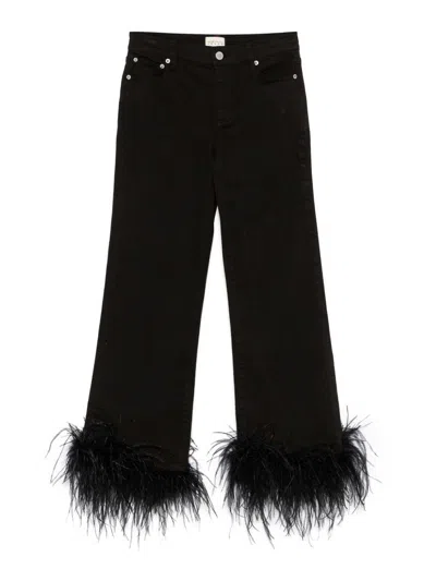 ALICE AND OLIVIA VAQUEROS RECTOS - NEGRO