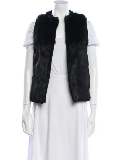Pre-owned Alice And Olivia Vest In Black