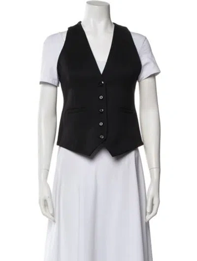 Pre-owned Alice And Olivia Vest In Gray