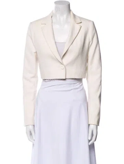 Pre-owned Alice And Olivia Vest In Neutral