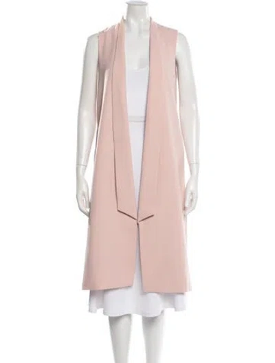 Pre-owned Alice And Olivia Vest In Pink