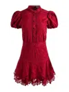 Alice And Olivia Short Dress In Red