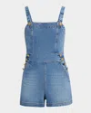 Alice And Olivia Vita Denim Romper
