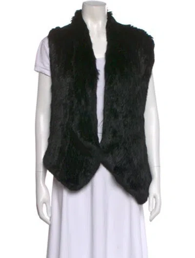 Pre-owned Alice And Olivia V-neck Sweater In Black