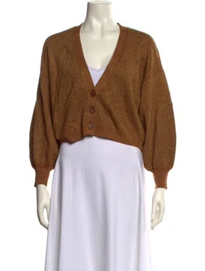 Pre-owned Alice And Olivia V-neck Sweater W/ Tags