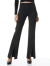 Alice And Olivia Walker Slim Pants In Black