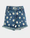 Alice And Olivia Warren Embroidered Cutoff Shorts