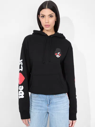 Alice And Olivia We Heart La Hoodie In Black