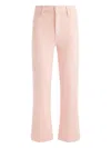 Alice And Olivia Weezy Crop Jean In Pink