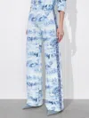 Alice And Olivia Weezy Printed Jean In Chateau