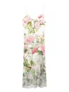 Alice And Olivia Alice + Olivia Printed Midi Dress