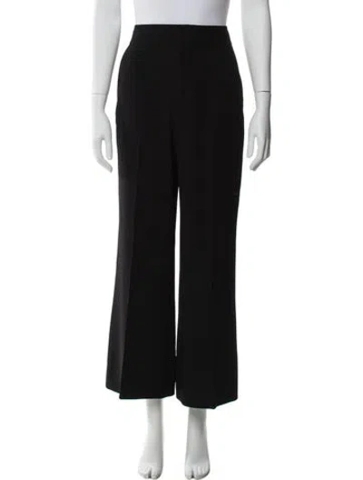 Pre-owned Alice And Olivia Wide Leg Pants In Black