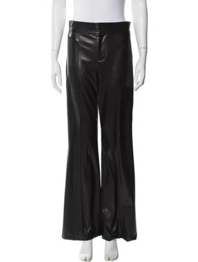 Pre-owned Alice And Olivia Wide Leg Pants In Black