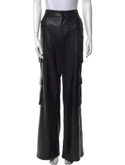 Pre-owned Alice And Olivia Wide Leg Pants In Black
