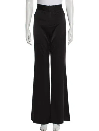 Pre-owned Alice And Olivia Wide Leg Pants In Black