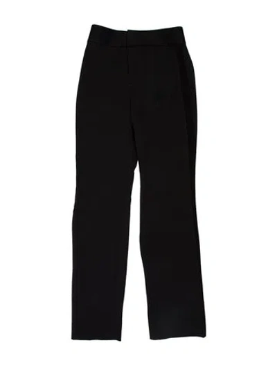 Pre-owned Alice And Olivia Wide Leg Pants In Black