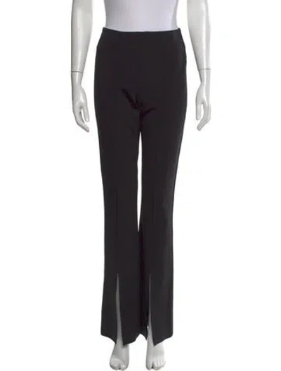 Pre-owned Alice And Olivia Wide Leg Pants In Black