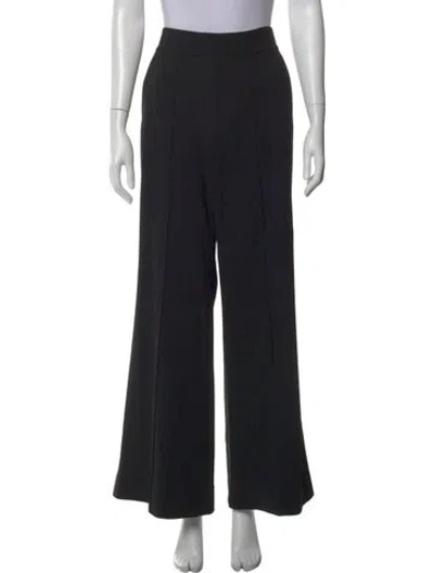 Pre-owned Alice And Olivia Wide Leg Pants In Black