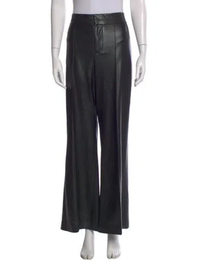 Pre-owned Alice And Olivia Wide Leg Pants In Black