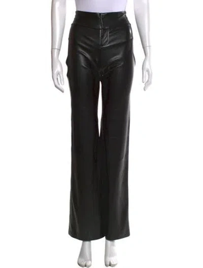 Pre-owned Alice And Olivia Wide Leg Pants In Black