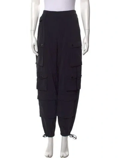 Pre-owned Alice And Olivia Wide Leg Pants In Black