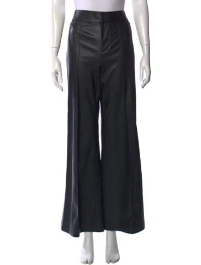 Pre-owned Alice And Olivia Wide Leg Pants In Black