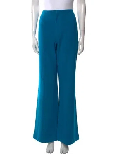 Pre-owned Alice And Olivia Wide Leg Pants In Blue