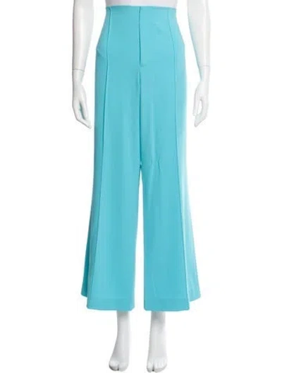 Pre-owned Alice And Olivia Wide Leg Pants In Blue