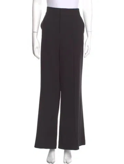 Pre-owned Alice And Olivia Wide Leg Pants In Gray