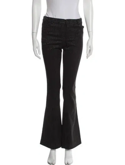 Pre-owned Alice And Olivia Wide Leg Pants In Gray