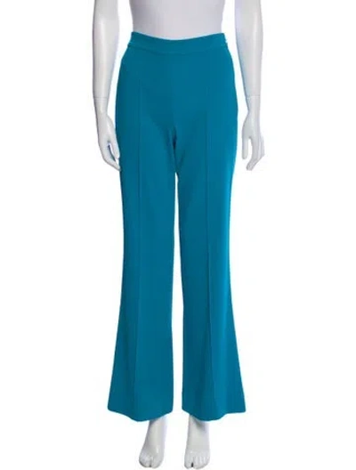 Pre-owned Alice And Olivia Wide Leg Pants In Green