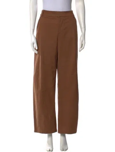 Pre-owned Alice And Olivia Wide Leg Pants In Neutral